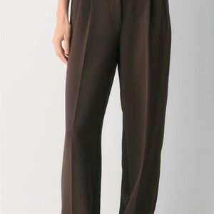 Effortless Pant Crepette Brown - Size 6